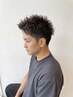 【スパイキーショートNO1スタイリスト担当】カット＋パーマ