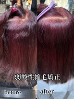エノア 表参道(ENORE) ダメージ毛も自然な艶髪へ弱酸性矯正