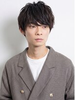 アース オーセンティック 関内店(EARTH Authentic) 無造作マッシュセンターパートメンズショートメンズパーマ