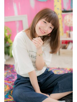 ミック 日暮里店(miq) ハンパ丈ボブの♪オシャレガール★ミディ