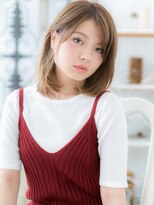 モッズヘア 越谷(mod's hair)&nbsp;*mod's越谷*アシンメトリー×グラデカラー＊大人顔セミディa