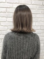 アジールヘア 池袋東口店(agir hair) 切りっぱなしボブメルティカラー【池袋】池袋　池袋東口