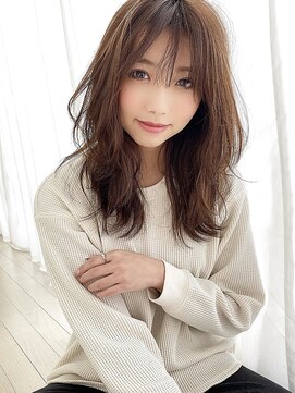 アグ ヘアー ゴールド 岐阜店(Agu hair gold) 《Agu hair》ナチュラルガーリーミディ
