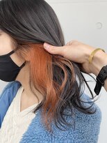 カリーナコークス 原宿 渋谷(Carina COKETH) インナーカラー、イヤリングカラー、ダブルカラー、ケアブリーチ