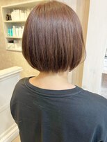 キャアリー(Caary)&nbsp;福山市美容室Caary ナチュラルストレート 丸みフレンチボブ