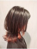 ウルフスタイル☆インナーカラー