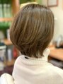 サブリナ(SABRINA)&nbsp;ショート、ボブ 系カットも得意です☆