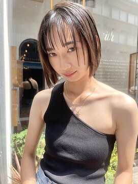 ヌード(NUDE) NUDE 10代20代30代40代 大人ショートボブ ミニボブ Aラインボブ
