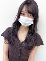 ミーナ バイ アーバン(Meena by urban.)&nbsp;韓国ヘア/バイオレット/大人かわいい/フェザーバングby丹羽