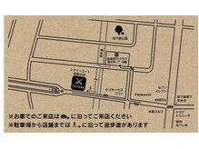 テトラ(TETORA)の雰囲気（店舗の裏の通りに3台駐車場完備しております。6.7.8番です。）