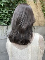 チョビー(Chobii)&nbsp;髪色イルミナカラーグレージュアッシュラベンダーグレー38
