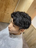 クオル 立川(QOL)&nbsp;無造作パーマ　ショートアップバング