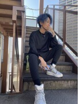 ライズ バイ レボ(RISE by REVO) 束感ショート/ツーブロックマッシュ/ハイライト/波巻き/我孫子