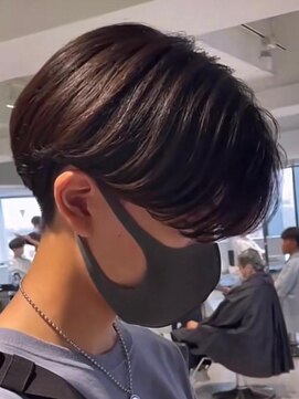 ザ サードヘアー 津田沼 annex(THE 3rd HAIR) センターパート　ニュアンスパーマ［津田沼駅/メンズ］