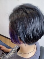 フラクト(FLact)&nbsp;イヤリングカラー’’紫’’