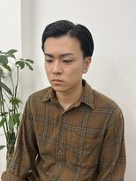 メンズカット オールバック 七三 サイドパート