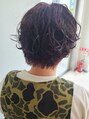 オシャマヘアー マチニワ店 パーマショートボブカット×パーマ