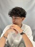 【MEN'S】指名限定☆メンズカット＋パーマ（S.B込）　10,000円　