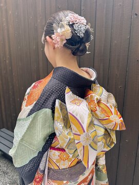 エヌイー(ne' by MAULOA) " 和装アレンジヘア " ayumi