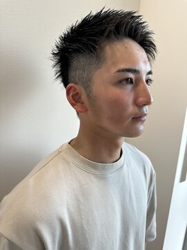 ビーヒアナウ N゜02 金沢鞍月店(BE HERE NOW) メンズショート