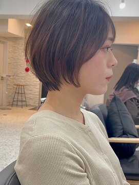 メモリーズ 表参道(Memories) ショートヘア/ボブ/可愛い丸み/簡単スタイリング/20代/30代