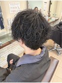 メンズ/パーマ/ニュアンスパーマ/学割U24/韓国/スパイラルパーマ