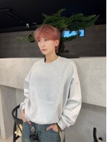 ハオ(hao)&nbsp;【hao渋谷】ペールピンク × シースルーマッシュスタイル