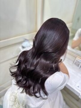 アソビ 表参道(ASOBI) ラベンダーピンク/小顔/ワンレン/髪質改善/前髪