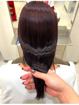 ヘアースパ ノッシュ 博多千代店(Hair Spa Nosh) カシスピンクカラー
