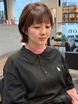 コラソン(corazon)&nbsp;ナチュラルボブカット、ブラウンカラー