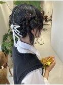 ［風花］クラゲヘア 体育祭アレンジ