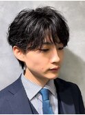 メンズカット+メンズパーマ