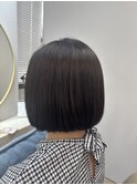 艶髪カラーで清楚感ボブ♪