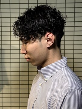 スウェル 柏店(Swell) #MEN’S HAIR#サーフカール#刈り上げセンターパート#フェード