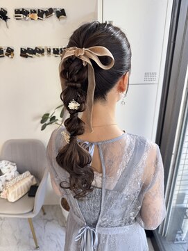 ミュール(meulu-) ポニーテールアレンジ