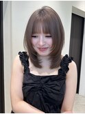 似合わせカットでお悩み解決大人気ミディアムレイヤースタイル♪