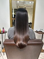 ネクストハラジュク(NEXT HARAJUKU)&nbsp;ダメージを最小限に抑えたブリーチ縮毛矯正