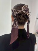 【MONA名古屋駅/名駅】タイトアレンジ/ヘアセット/ヘアアレンジ