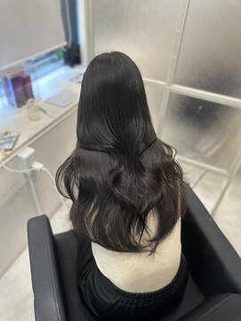 マーシュ 梅田(marshu) 透明感カラー/Dark greige/レイヤーstyle