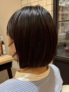 ジュイール(jouir) 三鷹ショートボブくびれショートイルミナカラー顔周りレイヤー