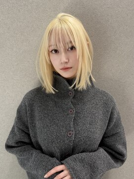 シーク 天神(SEEK) ブロンドヘア/レイヤーカット/トリートメント/ハイトーン