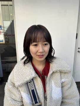 フォークロア 己斐店(Folk Lore) 切りっぱなしボブ