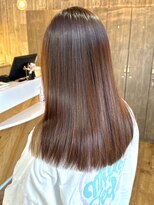 スカイ(SKY) 透明感カラー/髪質改善/縮毛矯正/韓国風レイヤーカット