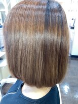 ネクサス イング 宮野木店(nexus-ing)&nbsp;髪質改善カラーエステで創る潤い艶髪ストレートボブ