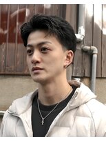 ゾーイボーイズ(ZOEY BOYZ) メンズショートソフトフェードリバースパーマ眉毛