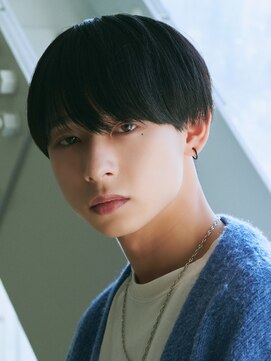 エルマーク 京都駅前(L-MARK) マッシュヘア/黒髪/メンズカット/men's/メンズ/眉毛