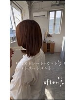 ナンバーフォーナチュラル 戸祭(NO4 natural) ナチュラルボブ×酸性ストレート