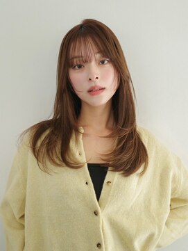 シエル バイ ケンジ 登戸 生田(CIEL by KENJE) 面長さん向けくびれレイヤー/小顔ロング生田