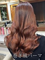 アミー 池袋(Ammy)&nbsp;ヘアカラー×コテ巻き風パーマ