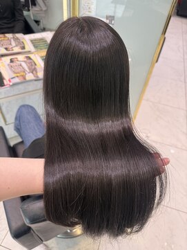 六本木美容室 白金店 大人ダークグレージュ